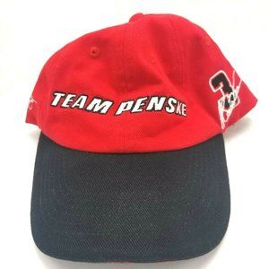 Team Penske Racing #3 Hat Cap Strapback  Adjustable Red